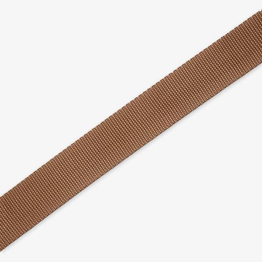 Webbing 38mm Light Brown  11 - Ragland Fabrics