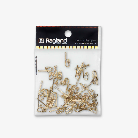 Hooks R7 Brass (Pack of 50) - Ragland Fabrics