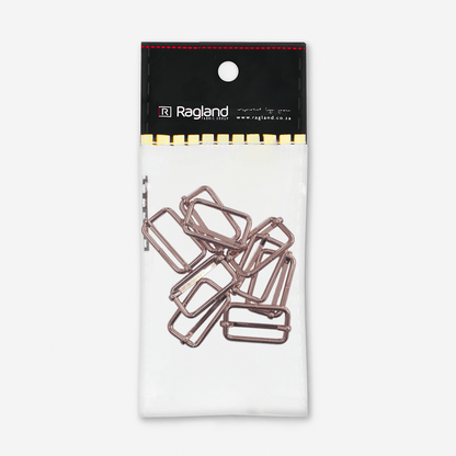 Tri - Glides Buckle 38mm Metal | Rose - Ragland Fabrics