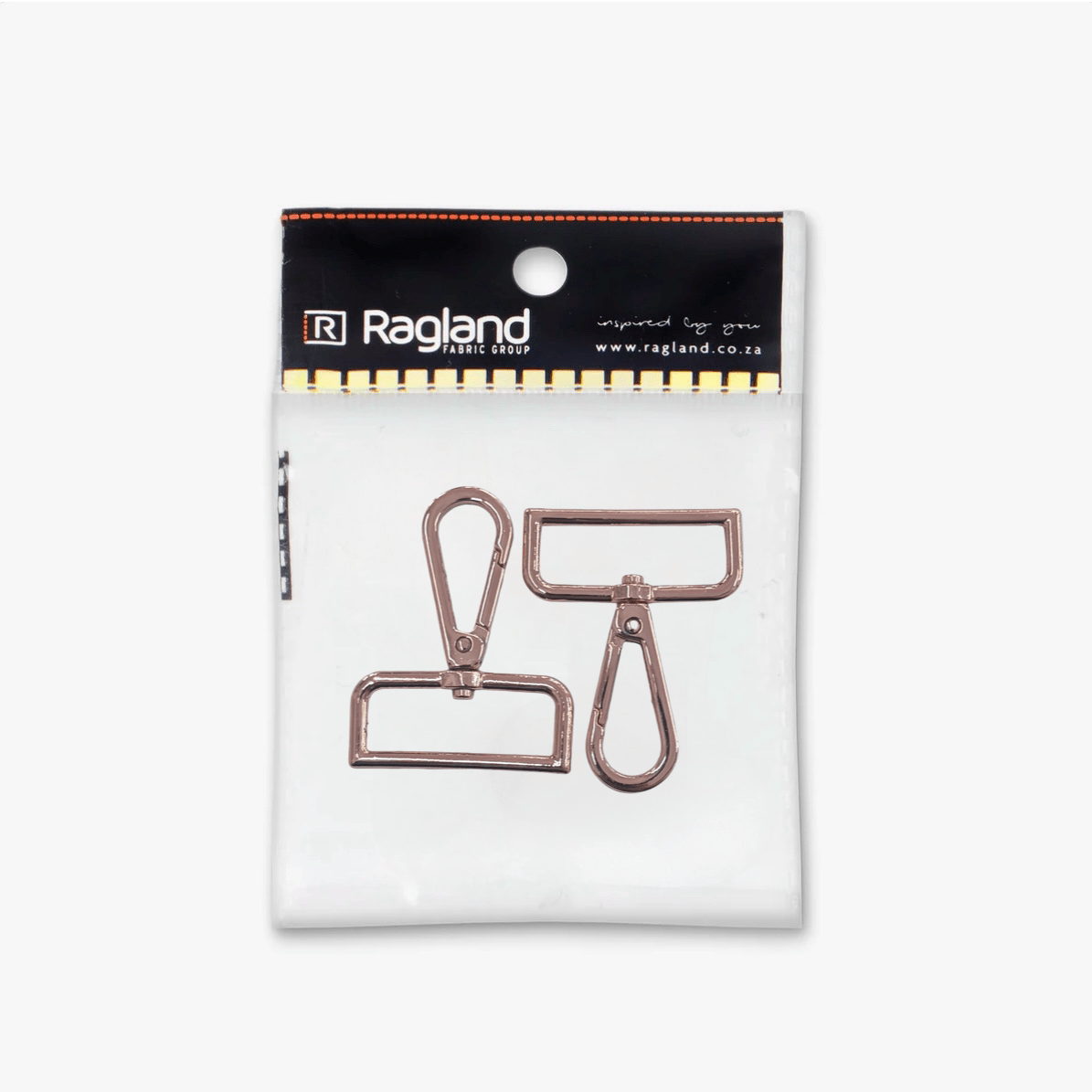 Snap Swivel Hooks Metal 38mm | Rose - Ragland Fabrics
