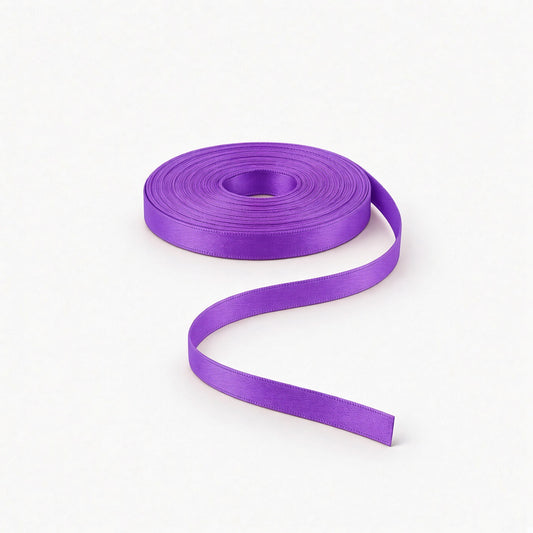 Satin Ribbon 6mm Purple #19