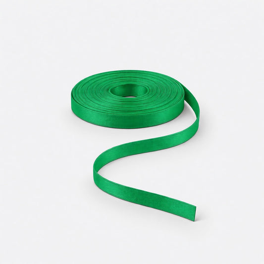Satin Ribbon 6mm Emerald #23