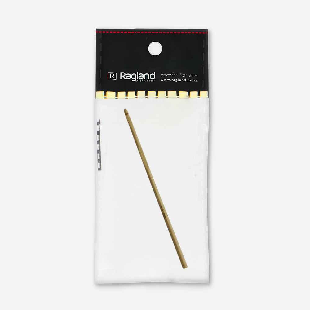 Bamboo Crochet Hooks 4.00mm - Ragland Fabrics