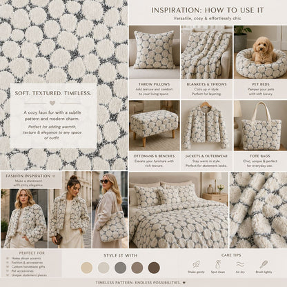 Luxury Fur Grey - Discontinued - Ragland Fabrics