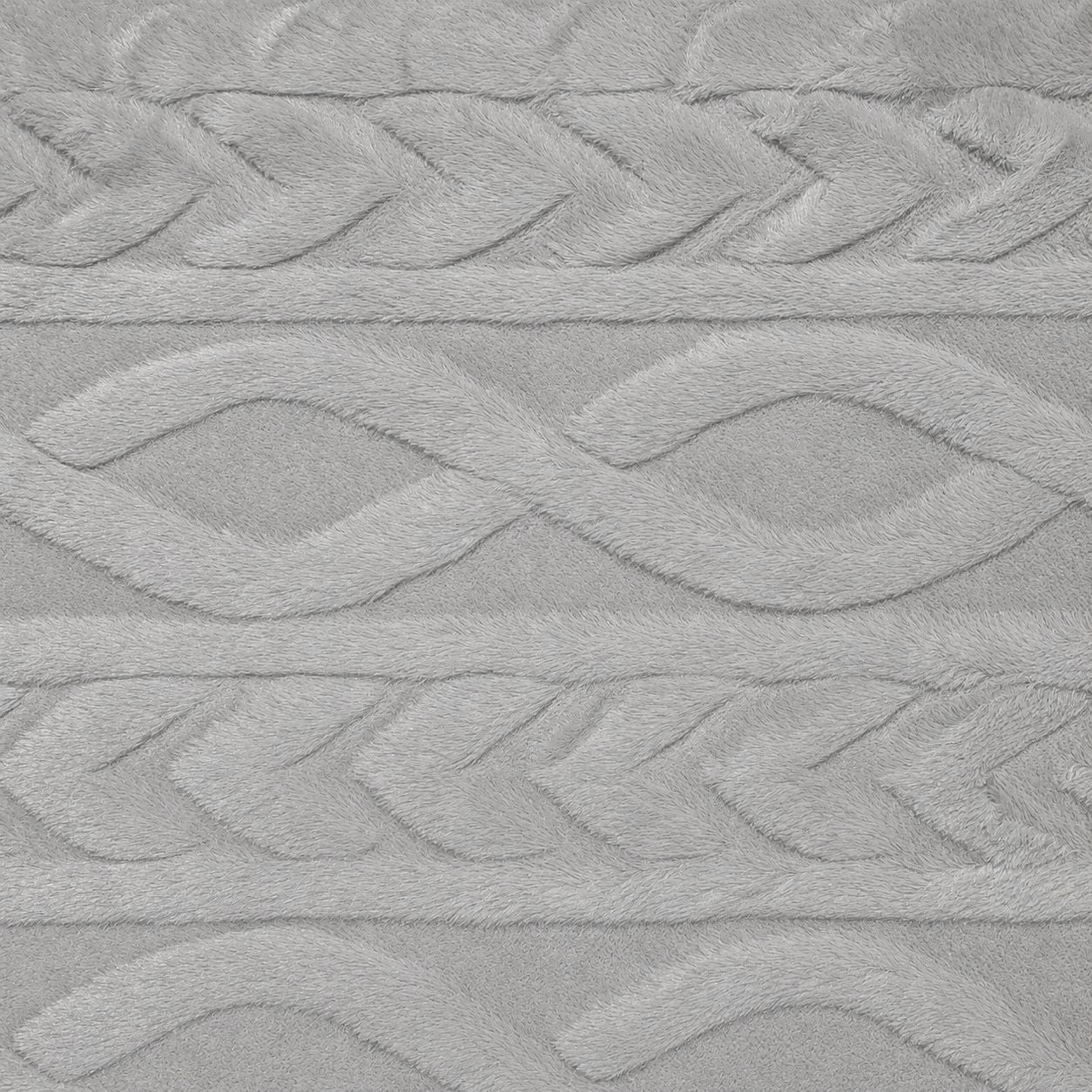 Chain Link Luxury Fur - Grey - Ragland Fabrics