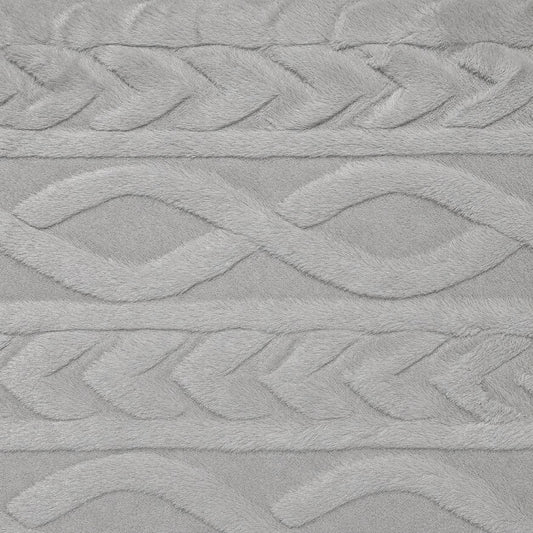 Chain Link Luxury Fur - Grey - Ragland Fabrics
