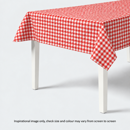 Gingham Small Red Waterproof