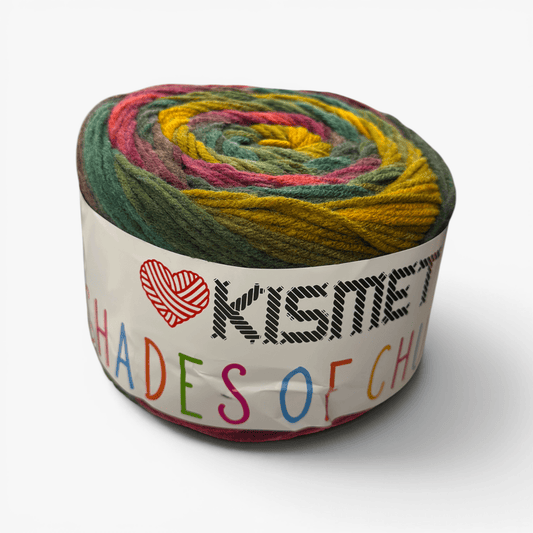 Wool 'Shades of Chunky' Rastafarian 319 - Ragland Fabrics