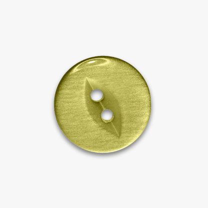 Buttons Fish Eye Lemon - 19mm - Ragland Fabrics