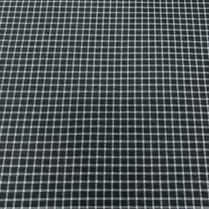 Poly Spandex Jacquard Knit - Black & White 114 - Ragland Fabrics