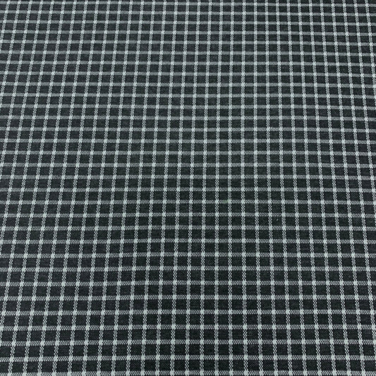 Poly Spandex Jacquard Knit - Black & White 114 - Ragland Fabrics