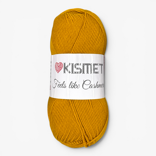 Wool 'Feels Like Cashmere' Mustard FLC24