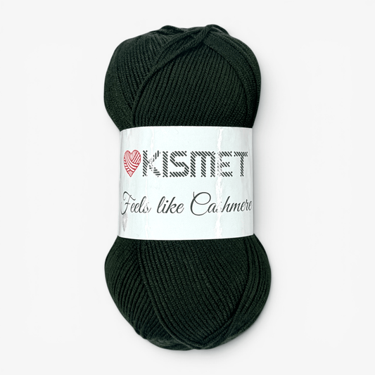 Wool 'Feels Like Cashmere' Bottle Green FLC21