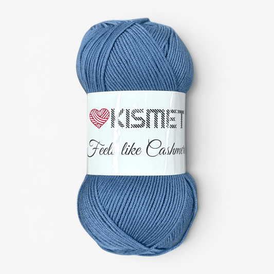 Wool 'Feels Like Cashmere' Indigo FLC10