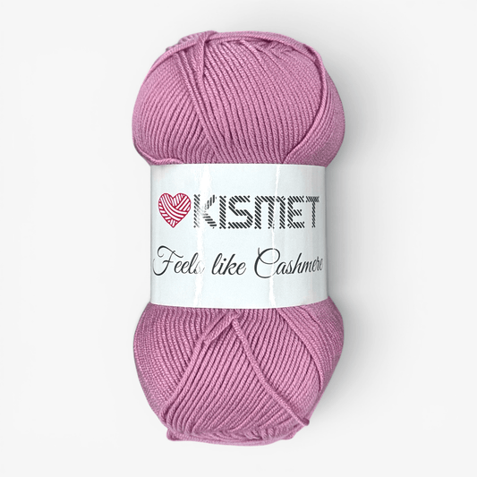 Wool 'Feels Like Cashmere' Light Mauve FLC19