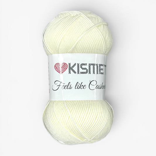 Wool 'Feels Like Cashmere' Off-White FLC04