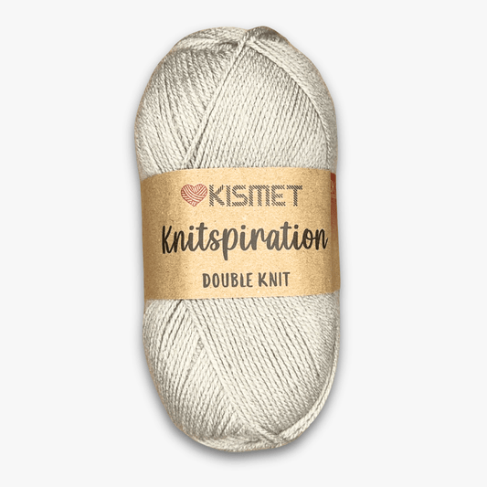 Knitspiration Dbl Knit Stone Grey K23 - Ragland Fabrics