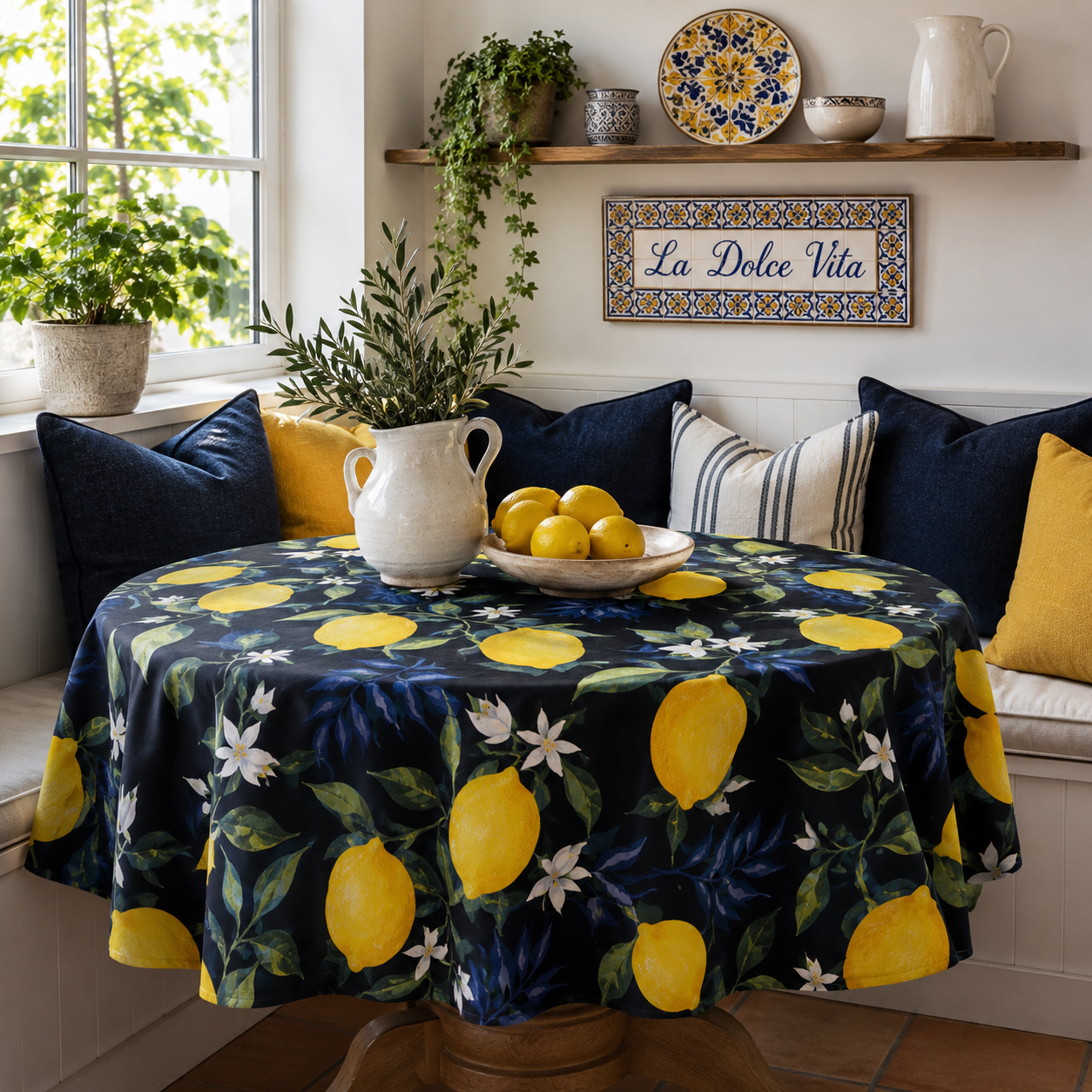 Last Of The Bests | 2m x 1.4m Lemons & Flowers