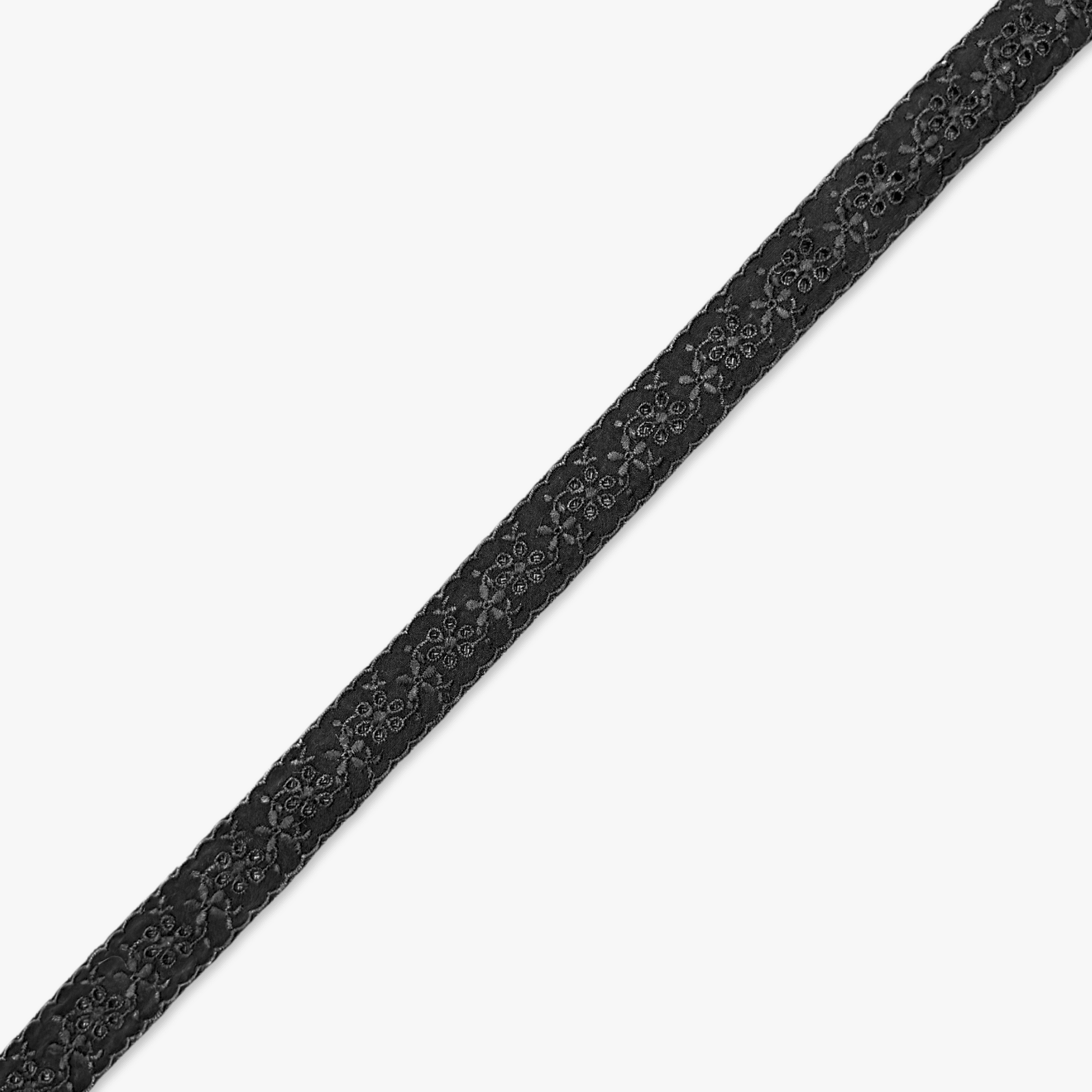 Lace Anglaise Black (NYA45C) - Ragland Fabrics