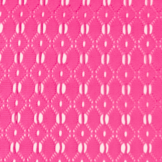 Lace Fabric Pink Pattern - Discontinued - Ragland Fabrics