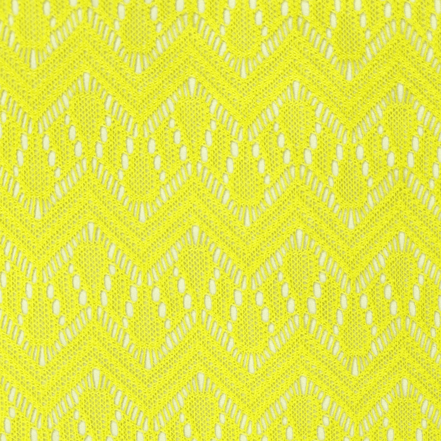 Lace Fabric Lime Zig Zag - Discontinued - Ragland Fabrics