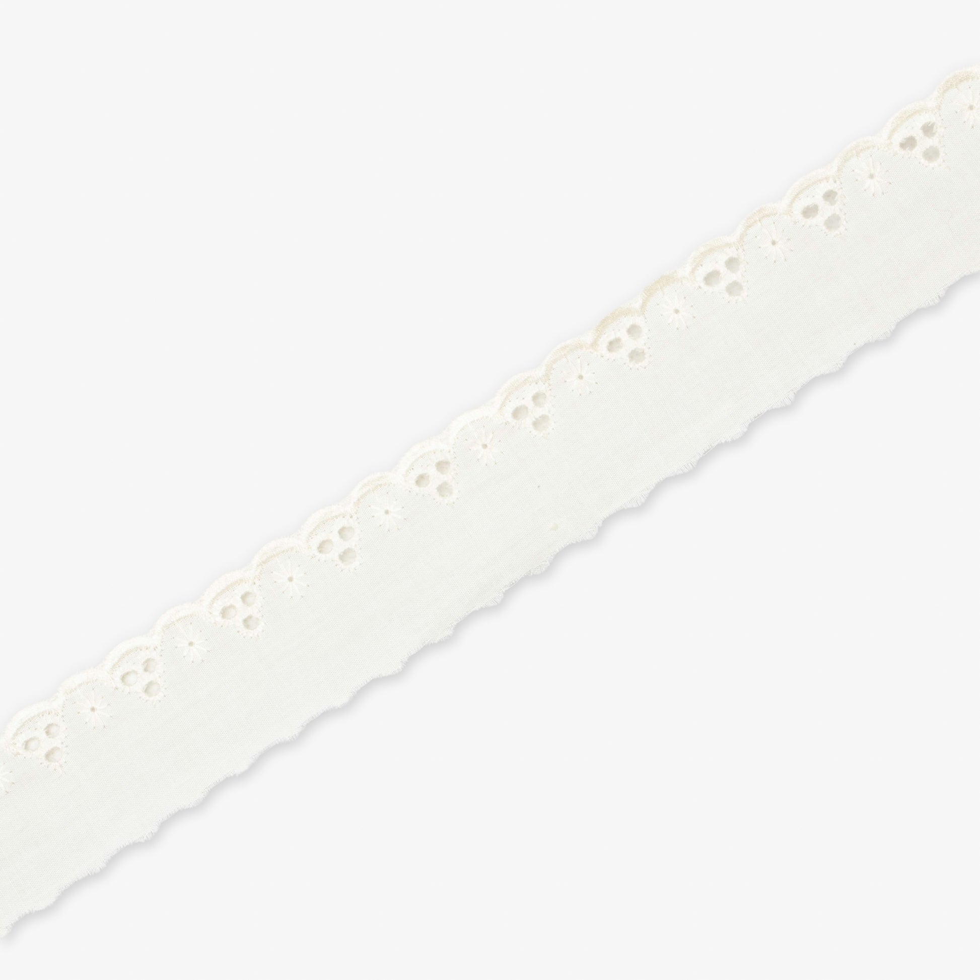 Lace Anglaise Baby Yellow 50mm Des 2 - Ragland Fabrics