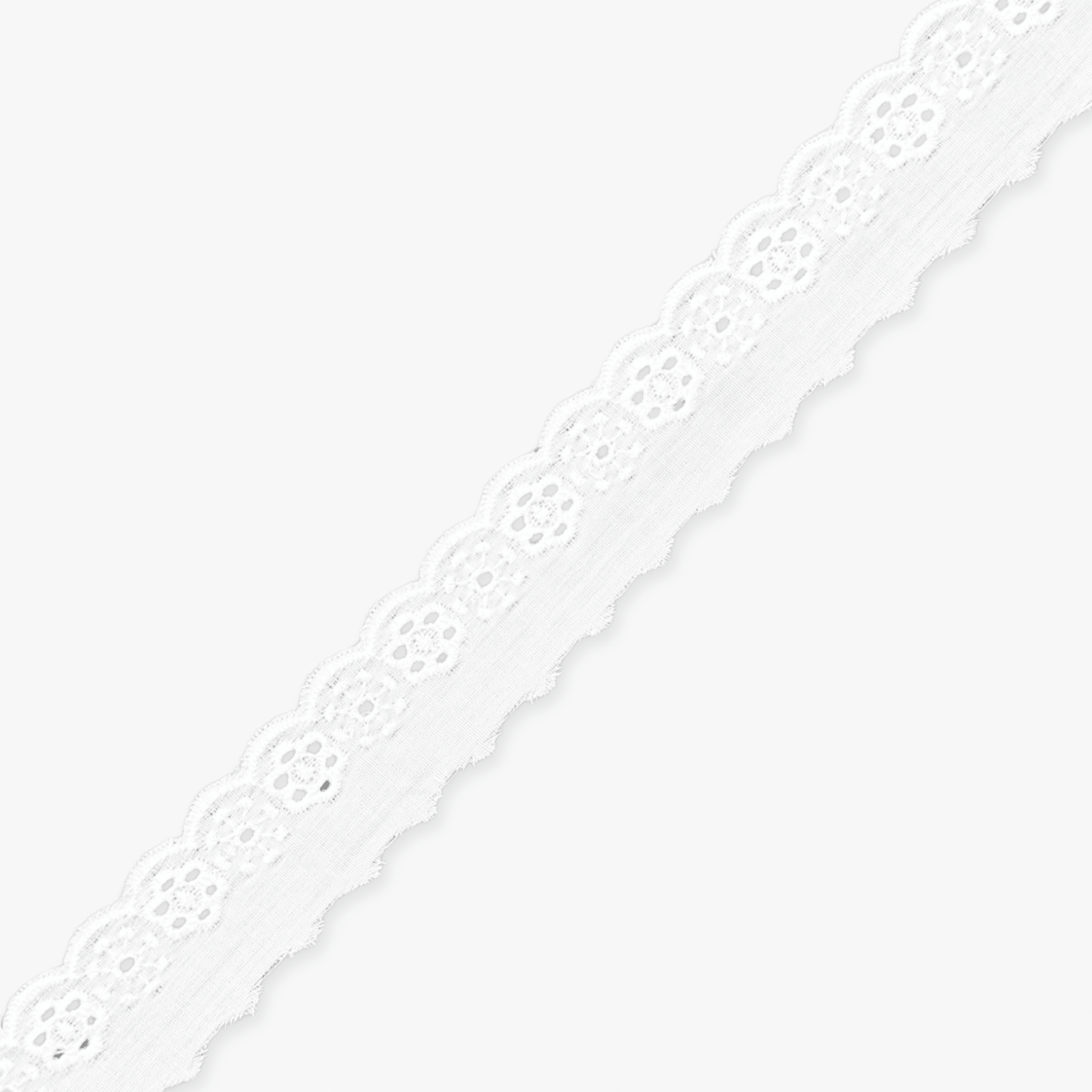 Lace Anglaise White (MEA20A) - Ragland Fabrics