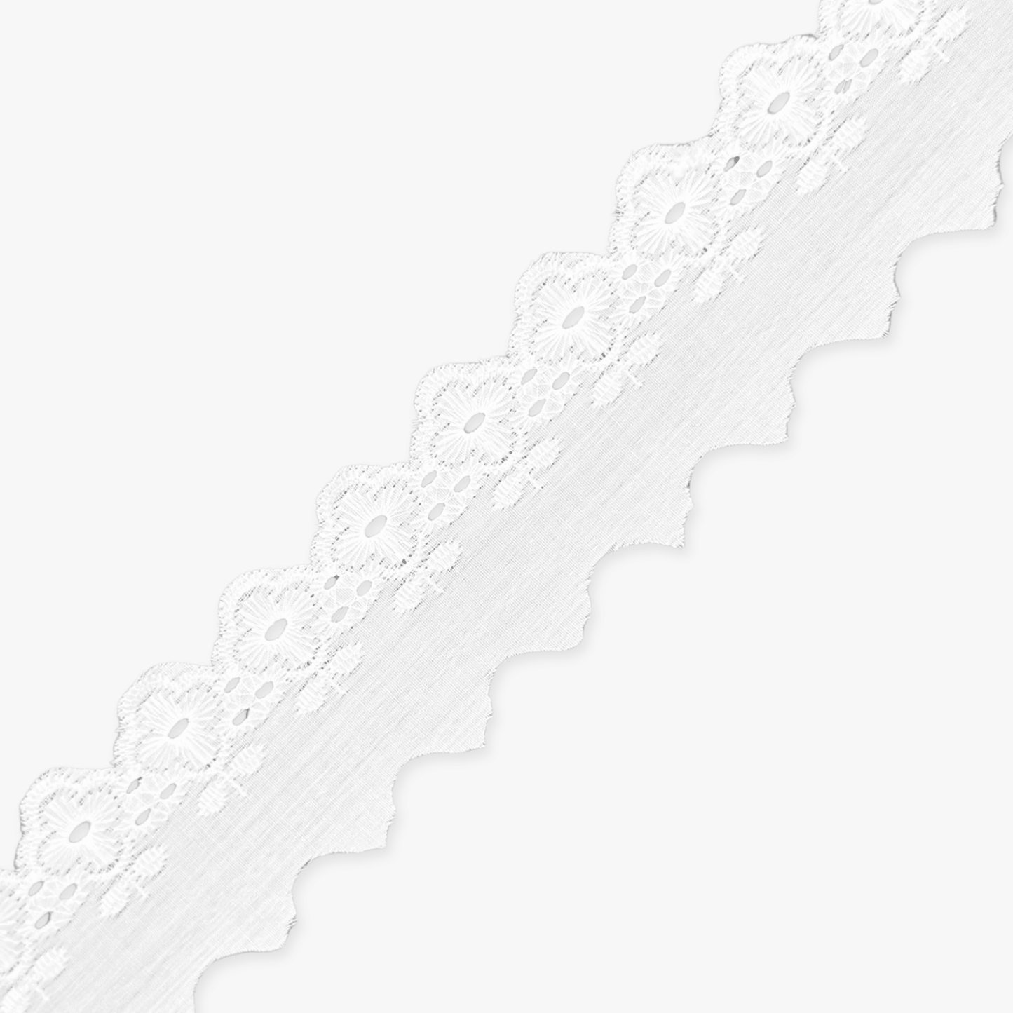 Lace Anglaise White (MYA4B) - Ragland Fabrics