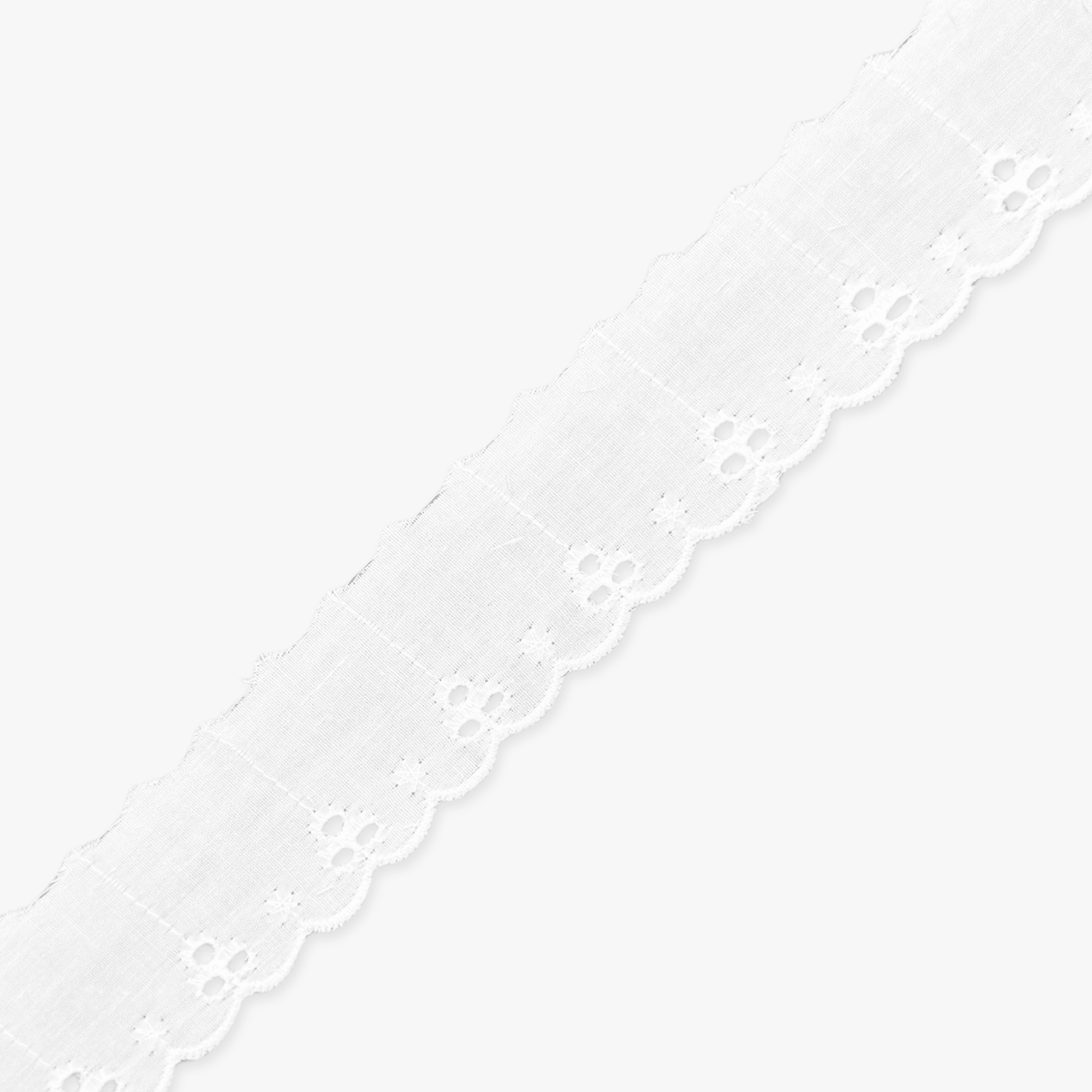 Lace Anglaise White NYA44B - Ragland Fabrics