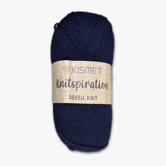 Knitspiration Dbl Knit Navy K18 - Ragland Fabrics
