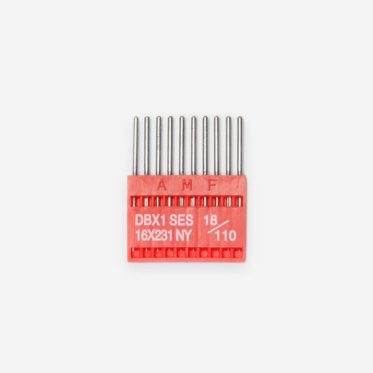 Industrial Straight Stitch Needles DBX1 - 18 - Ragland Fabrics