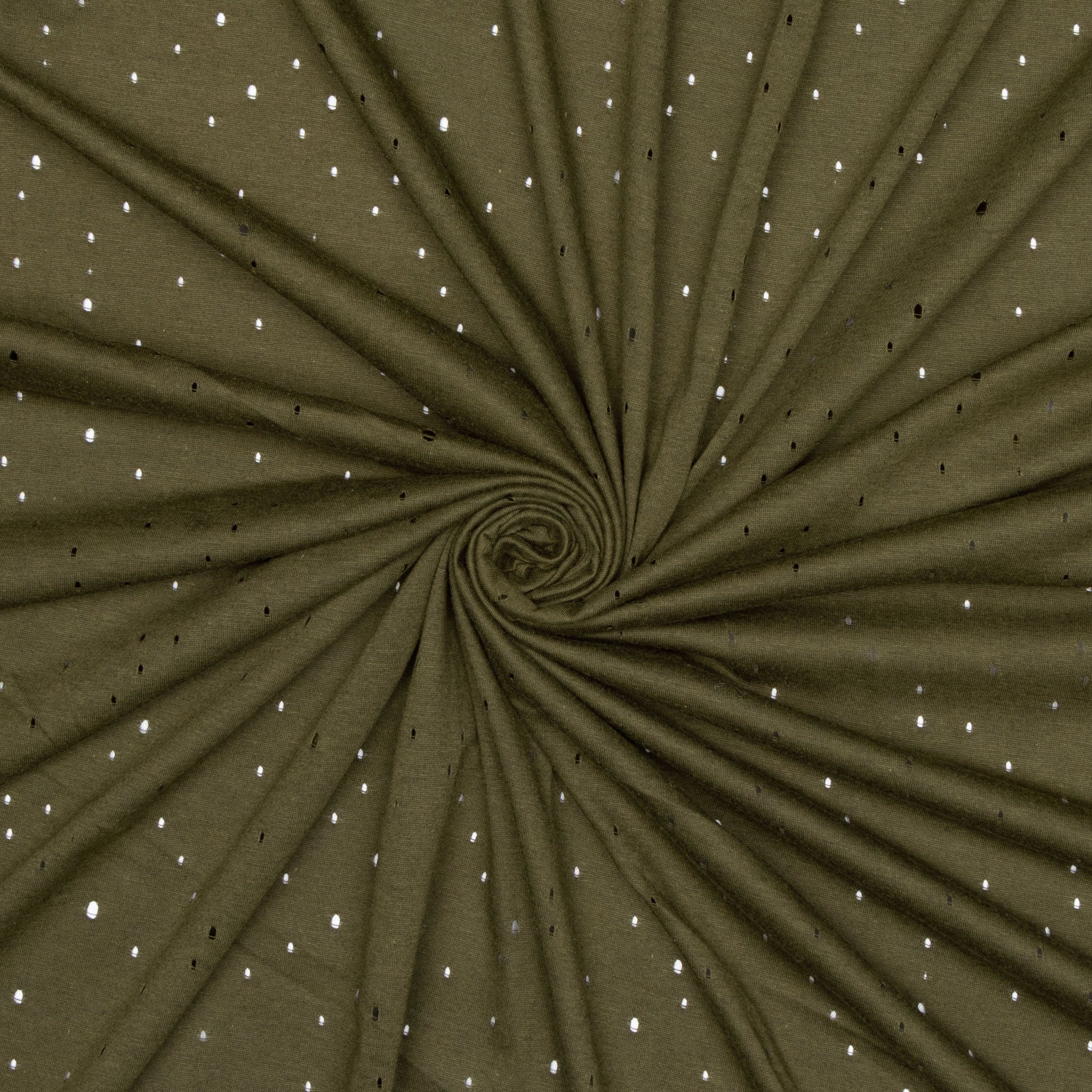 Olive Airflow Knit - Ragland Fabrics