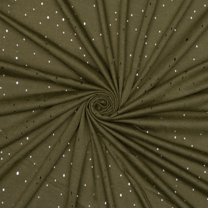 Olive Airflow Knit - Ragland Fabrics