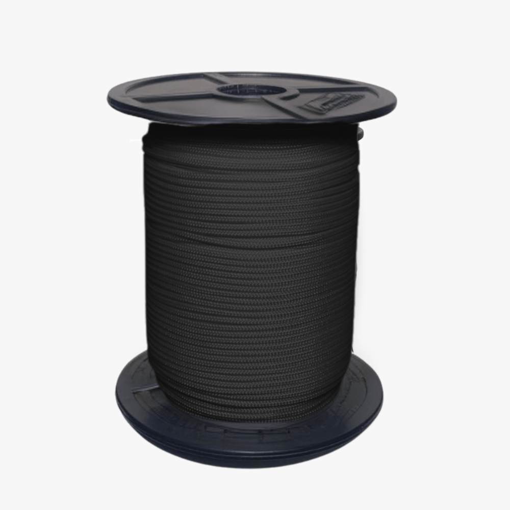 Nylon Cord Round Black 2mm - Ragland Fabrics