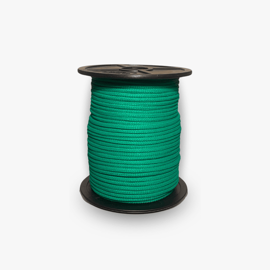 Draw Cord 3mm Turquoise (40met) - Ragland Fabrics