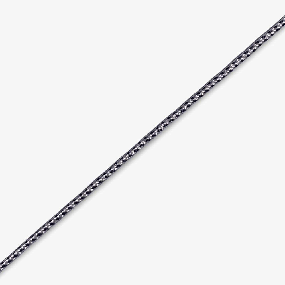 Nylon Blind Cord Black/White 3mm - Ragland Fabrics