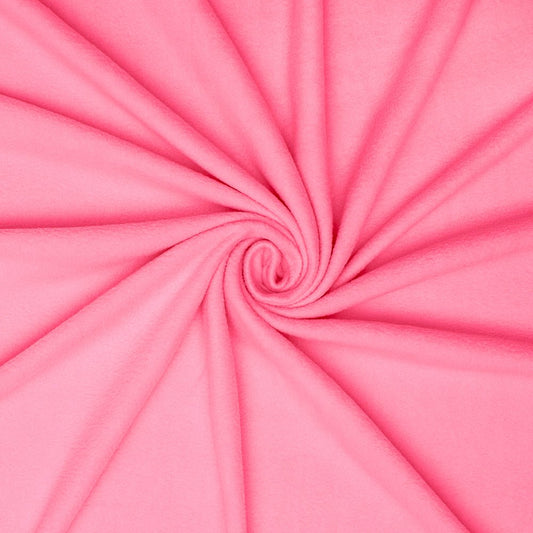 Plain Polar Fleece Baby Pink 140cm - Ragland Fabrics