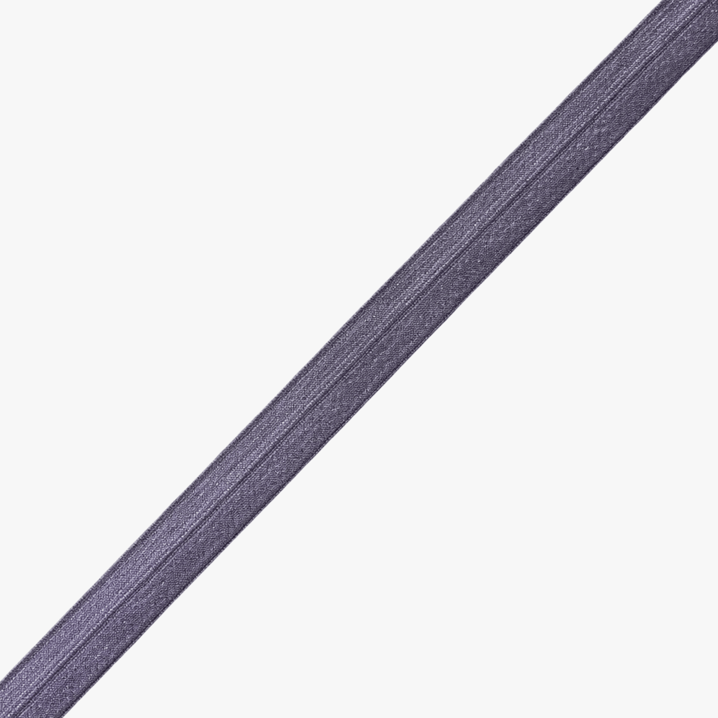 Elastic Fold Over | Lip Elastic 20mm | Plum Sheen - Ragland Fabrics