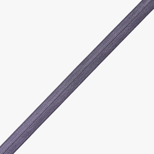 Elastic Fold Over | Lip Elastic 20mm | Plum Sheen - Ragland Fabrics