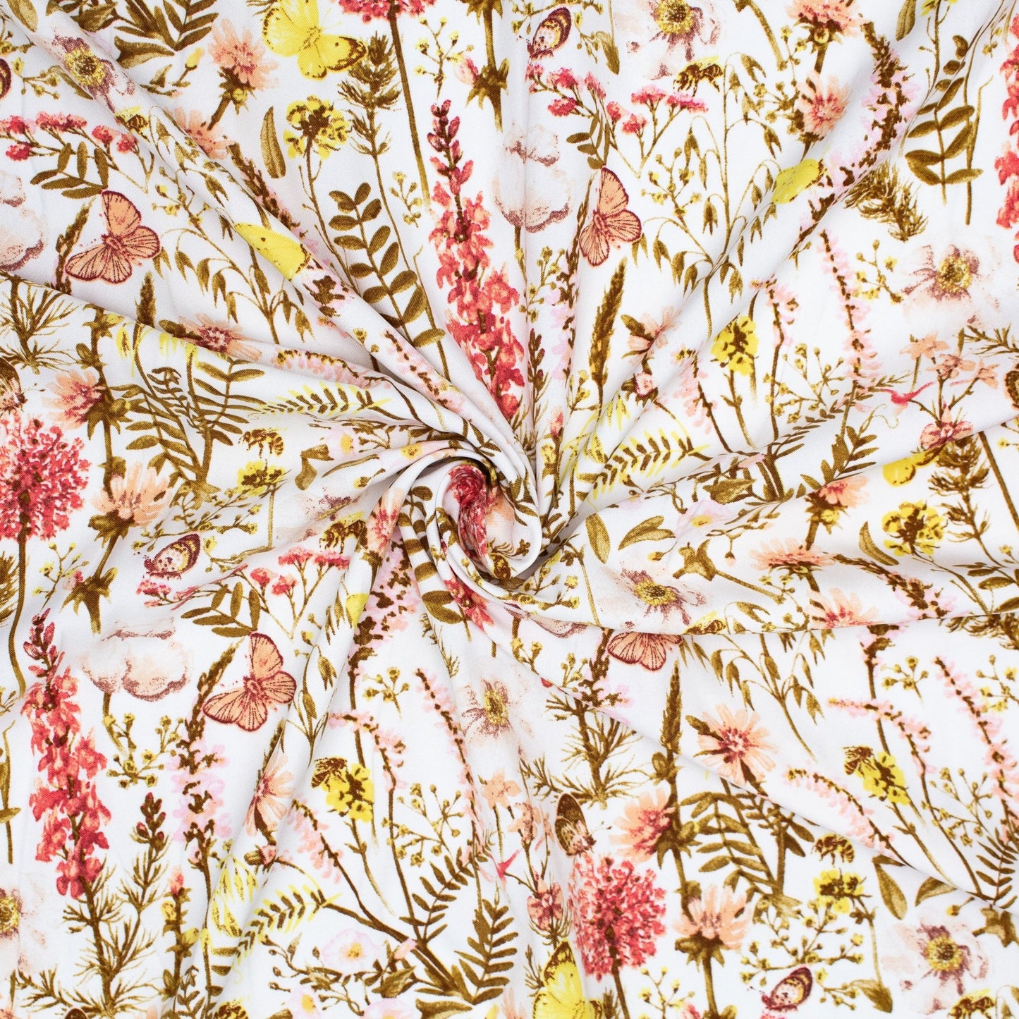 Printed Mini Matt Lavender Garden Summer - Ragland Fabrics