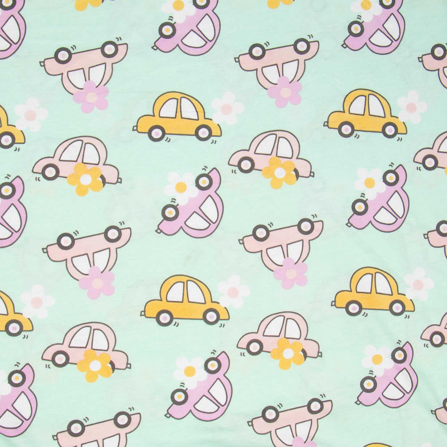 Cotton Knit Cars Print - Ragland Fabrics