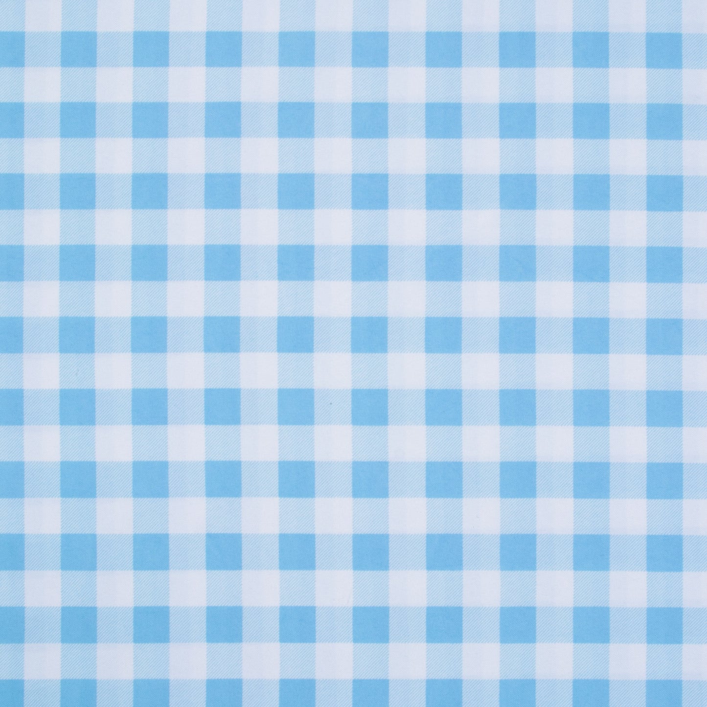 Printed Mini Matt Check Light Blue - Ragland Fabrics