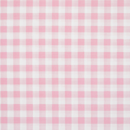 Printed Mini Matt Check Light Pink - Ragland Fabrics