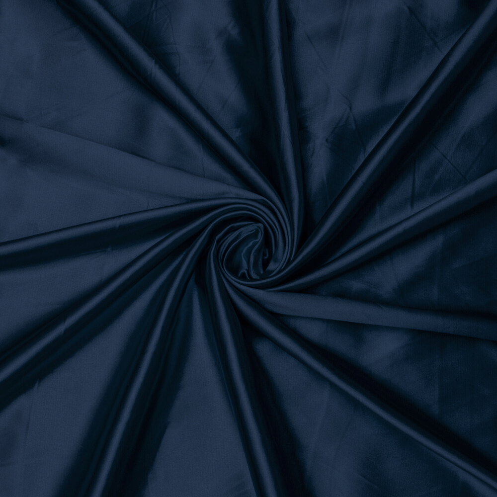 Stretch Satin French Navy 5 140cm - Ragland Fabrics