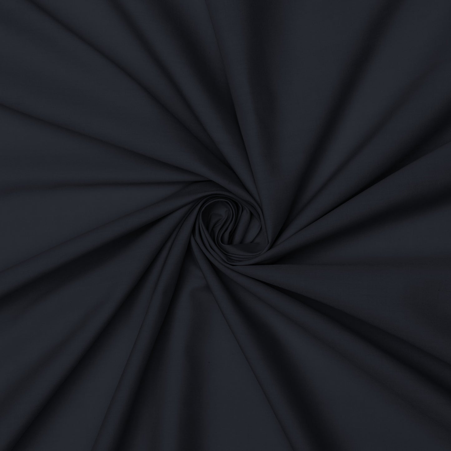 Plain Polycotton Black 1 - Ragland Fabrics