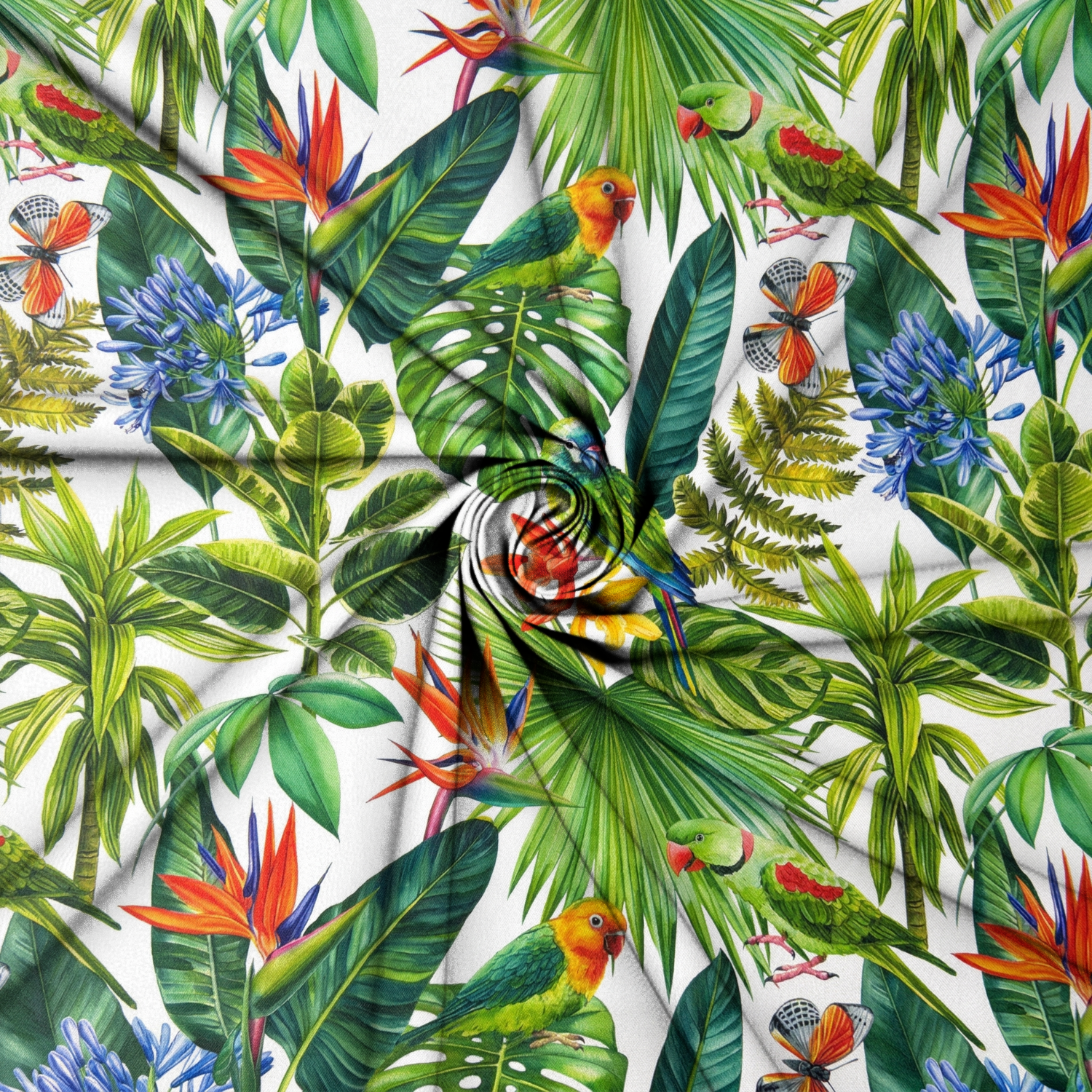 Printed Vinyl Parrot - Ragland Fabrics