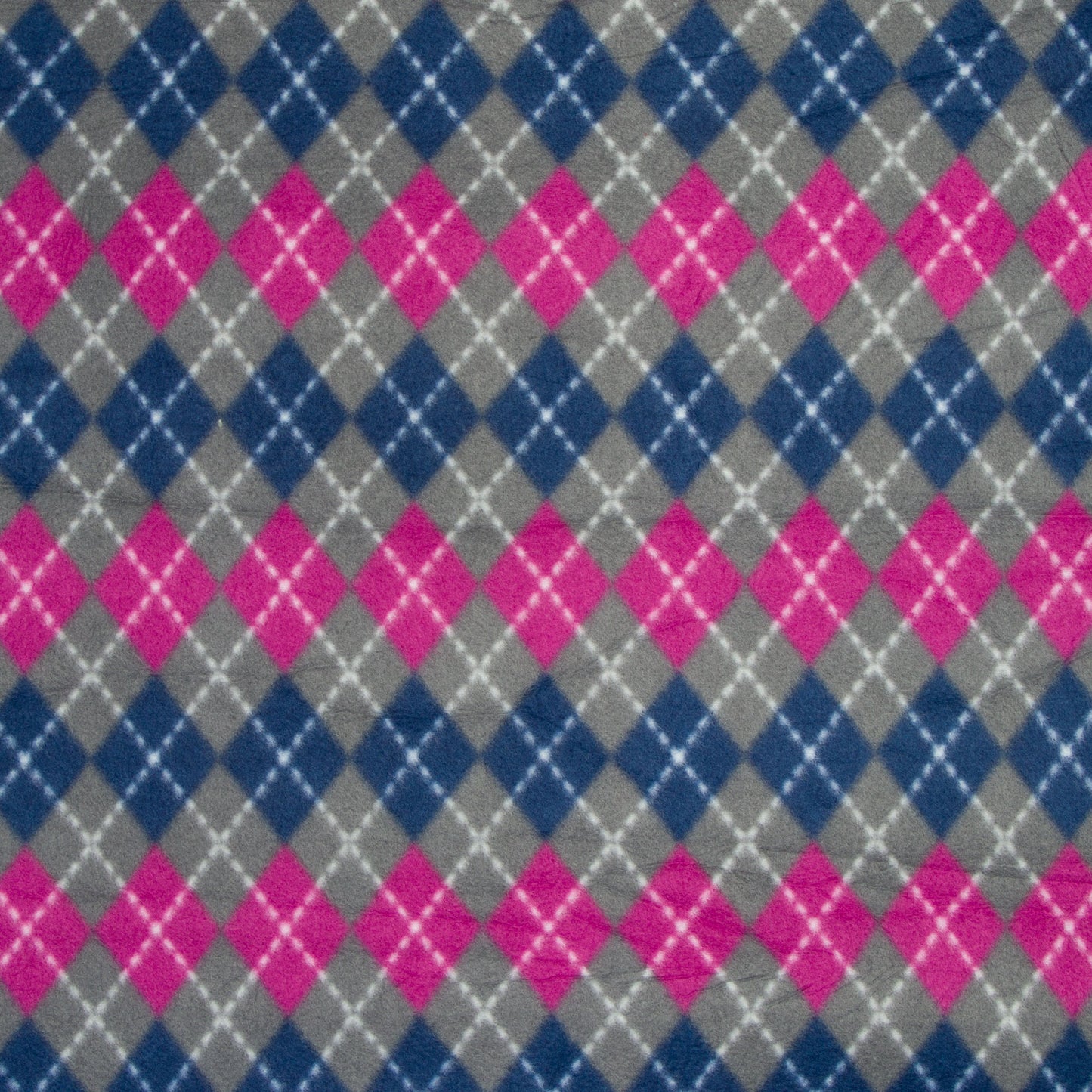 Printed Polar Fleece Pringle Check - Ragland Fabrics