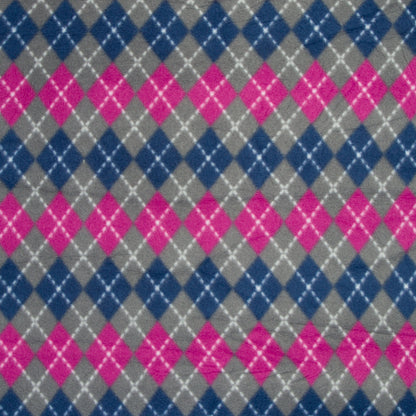 Printed Polar Fleece Pringle Check - Ragland Fabrics