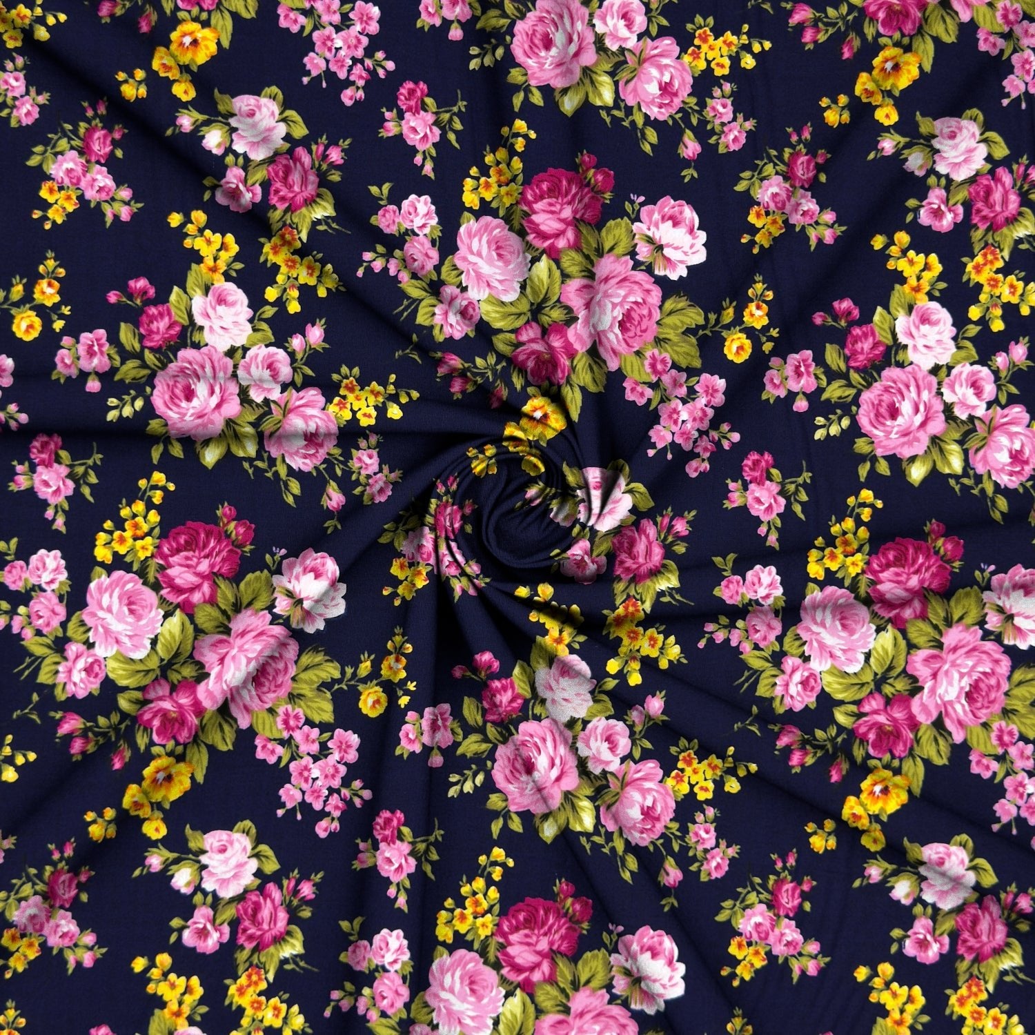 Cotton Quilting Des.9223 Navy - Ragland Fabrics