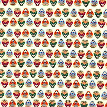 Cotton Quilting Des.P752 Cream - Ragland Fabrics